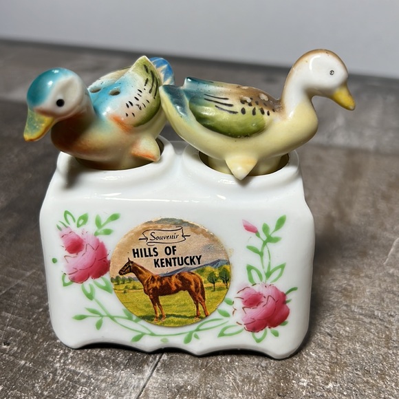Vintage 1950's Duck Nodder Salt and Pepper Shakers Made in Japan Rare - Picture 6 of 6